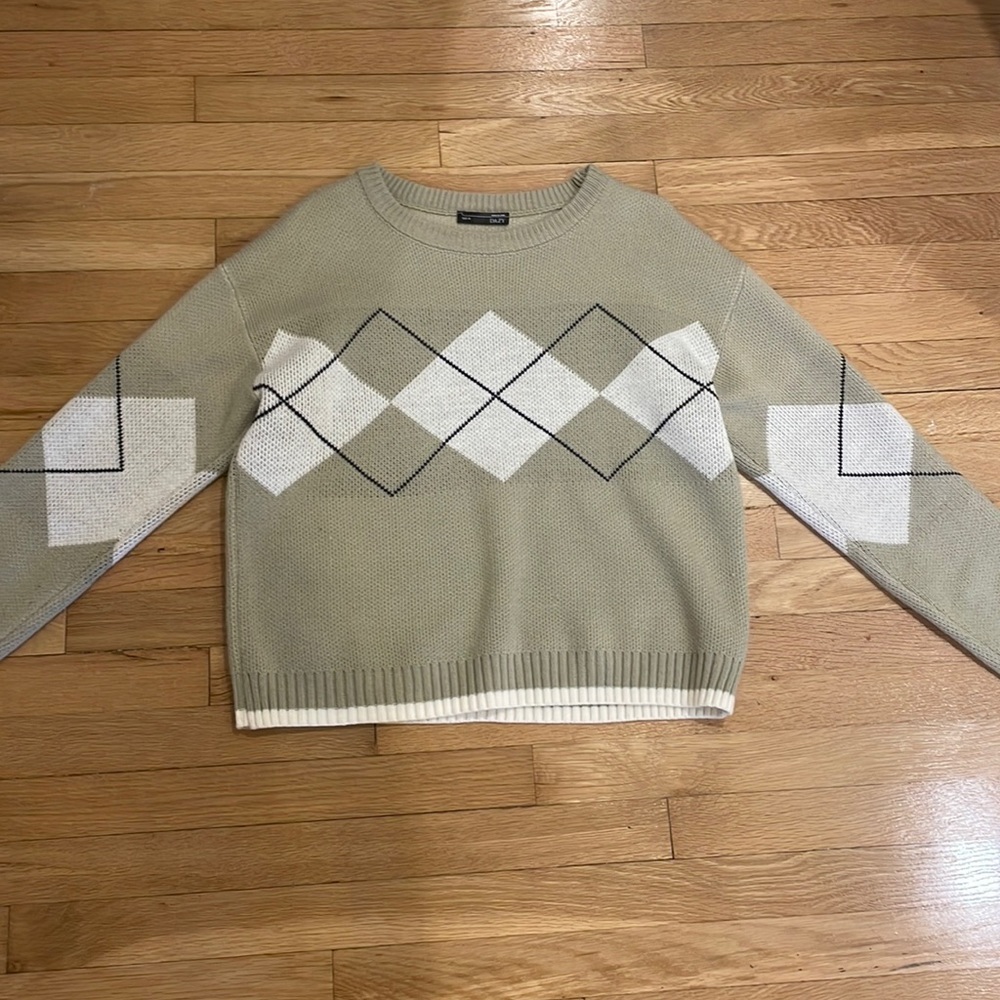 Green Corduroy Sweater